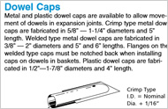 Dowel Caps