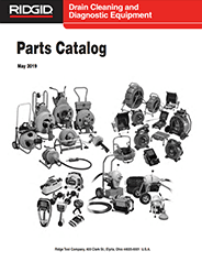 Ridgid Drain Cleaning Parts Catalog